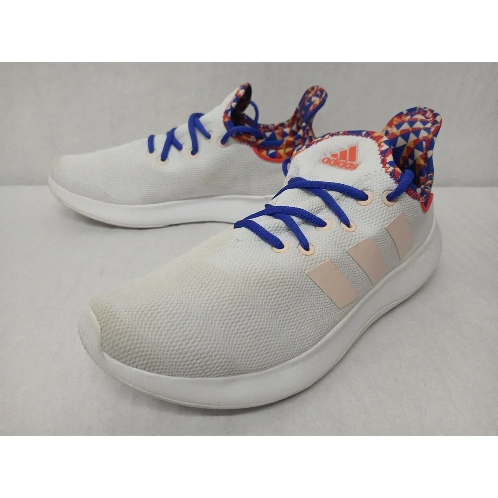 Adidas Women's Cloudfoam Pure SPW Casual Athletic‎ Shoes IE8525 White Sz 8.5